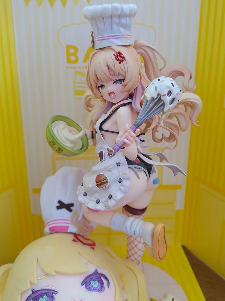 Solarain Azur Lane Bache Anniversary Ver. 1/7 Maßstab Koch-Stil Anime Sammlerfigur Desktop Deko Statue Für Anime Gaming Fans