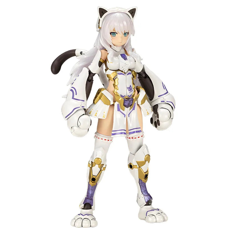 KOTOBUKIYA Original MODEL KIT FRAME ARMS GIRL DURGA I CAT ARMOR Ver. Anime Action Figure Assembly Model Toys Model Gift for Boys