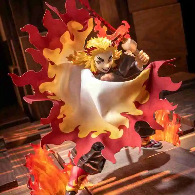 Devil Killer 1/12 Anime Buzzmod Jingshilang Lun Wukong Flame Hashira Cloak 6-Inch Action Figure Model Toy