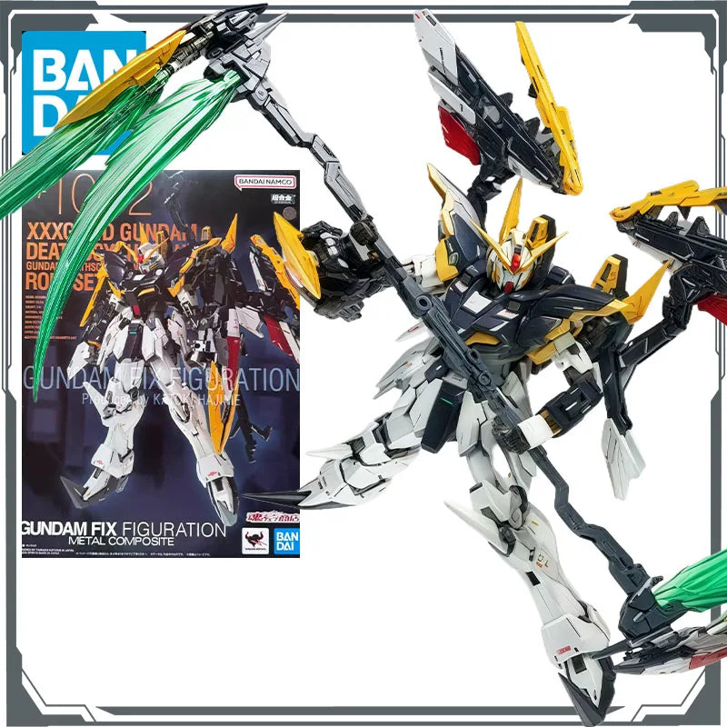 BANDAI Original GFFMC Deathscythe Gundam Fruit Bat Equipment Anime Action Figures Toys for Boys Christmas Gift Collectible Model