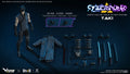 【Auf Lager】Original VTOYS Cyberpunk Samurai: Taki 1/12 Actionfigur Modell Spielzeugsammlung