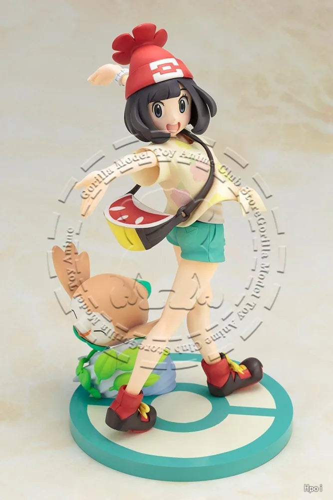 In Stock Original Genuine KOTOBUKIYA Pokémon Figure Series Moon & Rowlet 200mm Action Figure Model Collectible Toys Gift