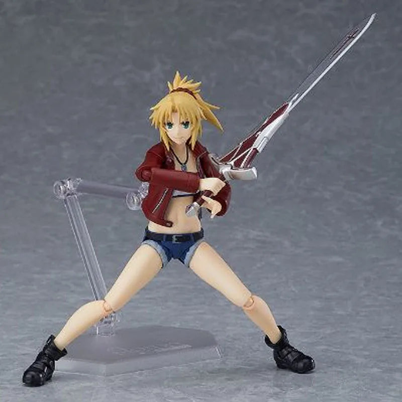Max Factory Original Figma Mordred (Fate Series) Anime Action Figures Toys for Boys Christmas Gift Collectible Model Ornaments
