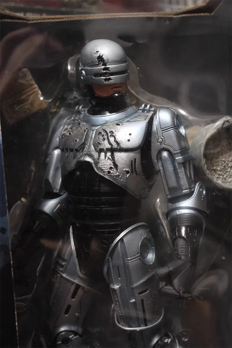 Original Movie Series RoboCop Alex Murphy Action Figure Model Toys 12-inch Collectible Scene Ornaments Gift