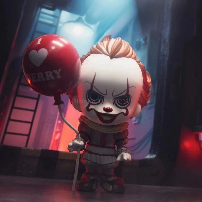 In Stock 100% Original Hottoys Cosbaby Pennywise It Movie Character Model Collection Artwork Q Version Doll Christmas Gifts Toys