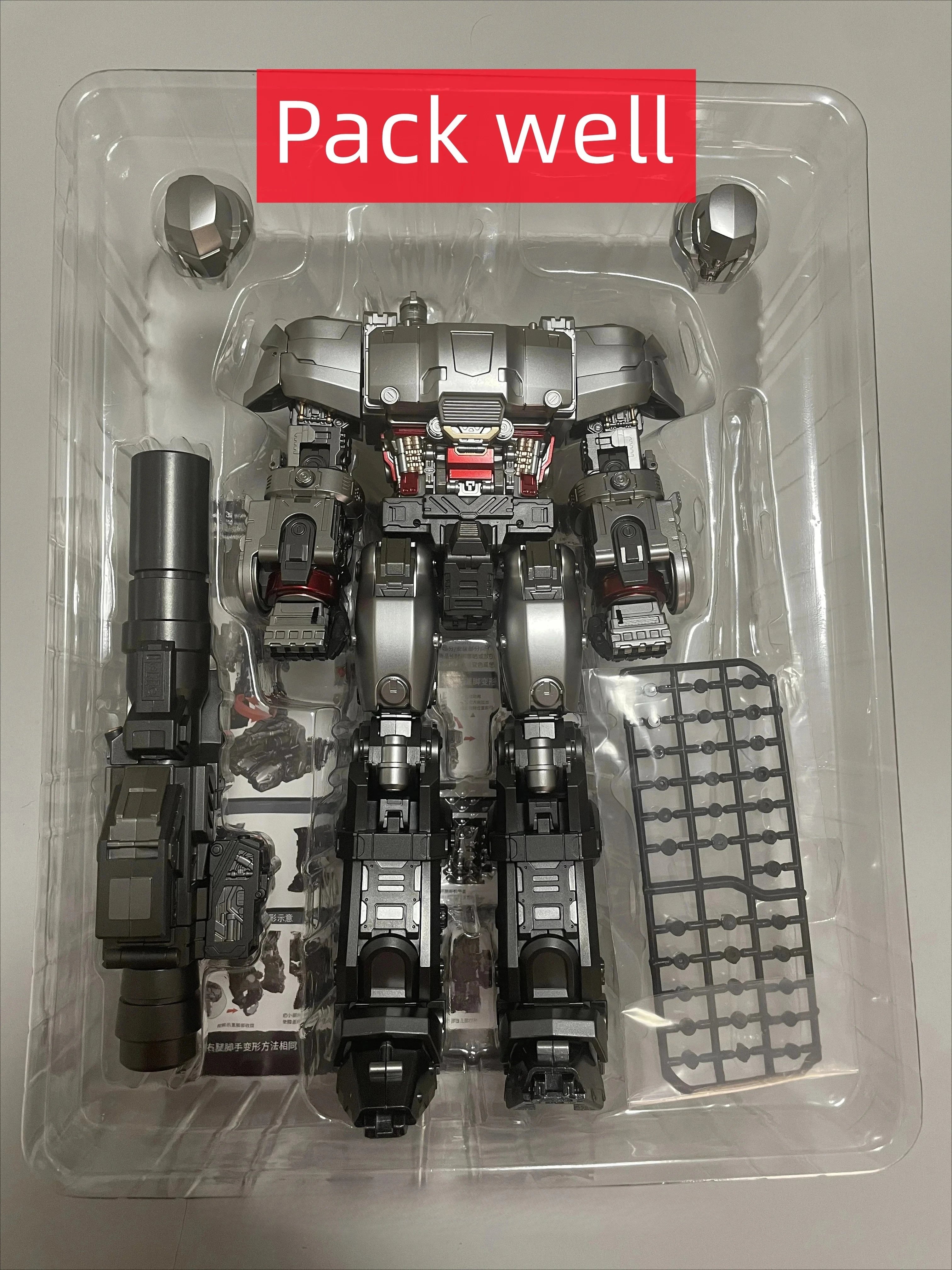 Megatek TFCON Transformable Figure MT01B, MT-01B, Monocrate, Joke, MG Tank, Original Color, DLX Scale