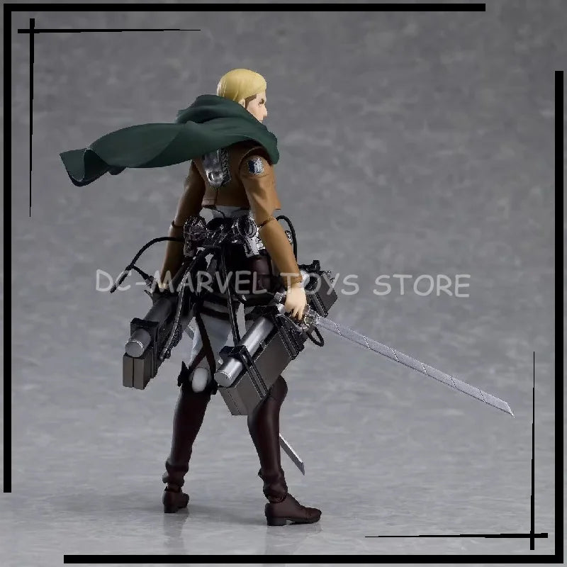 Figma 446 Max Factory Attack On Titan Commander Erwin Erwin Smith Anime Action Figures Action Figure Anime Action Figures Toys
