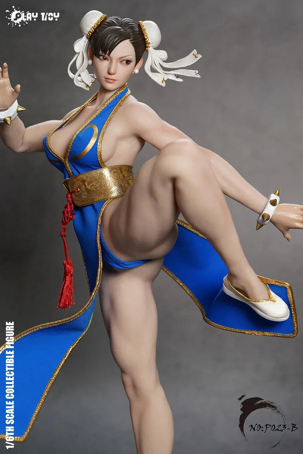 In Stock PLAY TOY P023 1/6 Scale FIGHTER Girl Chun-Li Fighting Goddess 2.0 Collection 12" Action Figure Full Set Model Toys