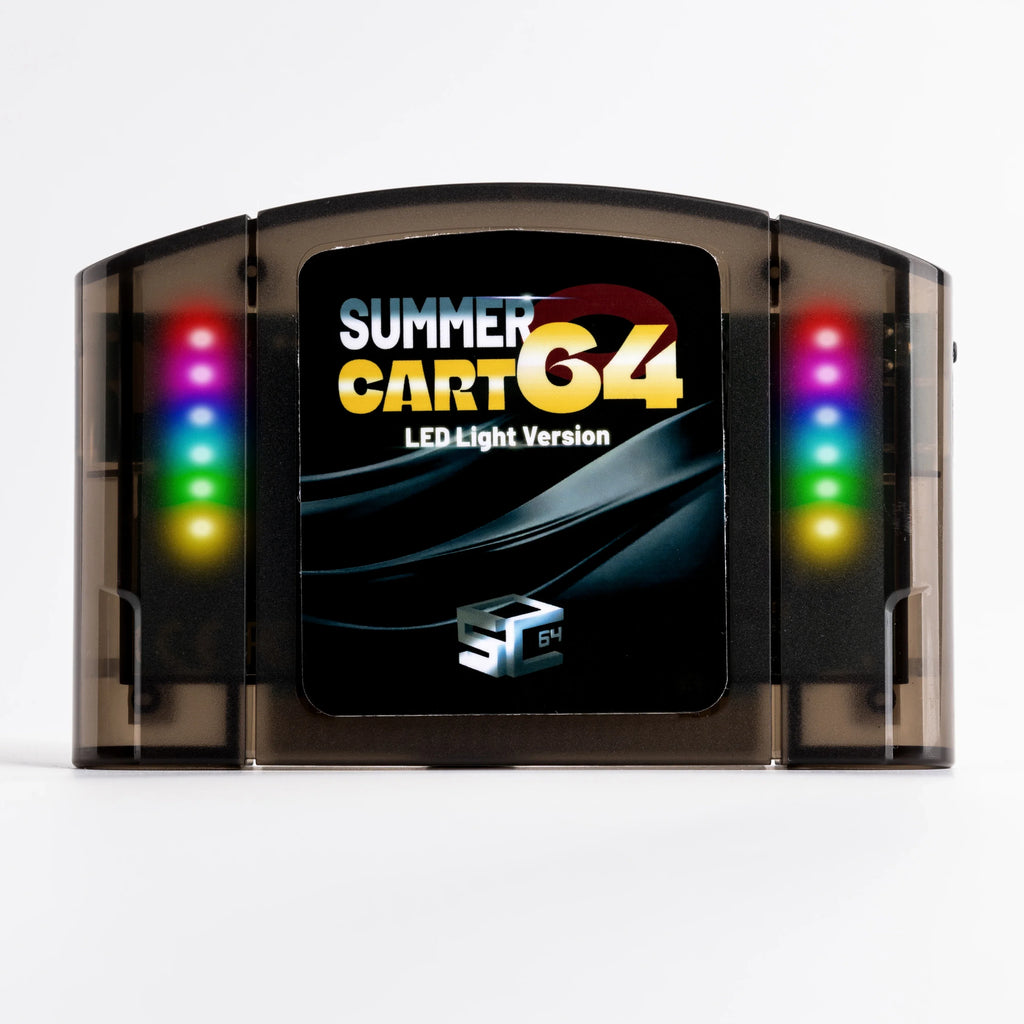 Open Source Summer Cart 64 SC64 5600 Games in 1 Cartridge 32GB TF Card Included 64DD Games Support N64 Games for Nintendo 64