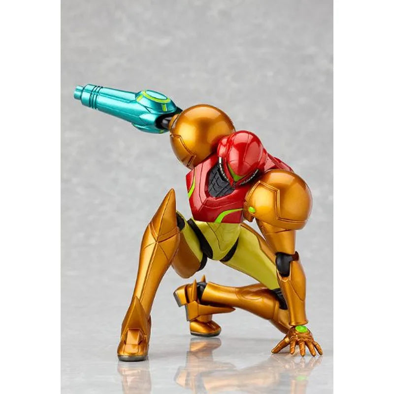 Max Factory Original Figma Another M Samus Aran Anime Action Figures Toys for Boys Christmas Gift Collectible Model Ornaments