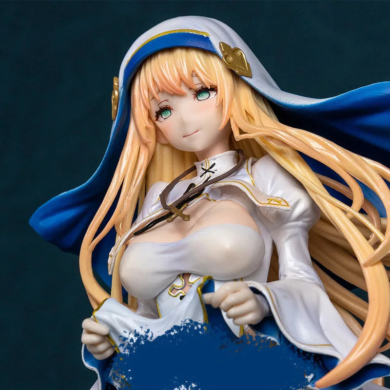 Sister Charlotte Sacred White Heterochromatic Edition Handmade Original Painting Beautiful Girl Animation anime Model Stock