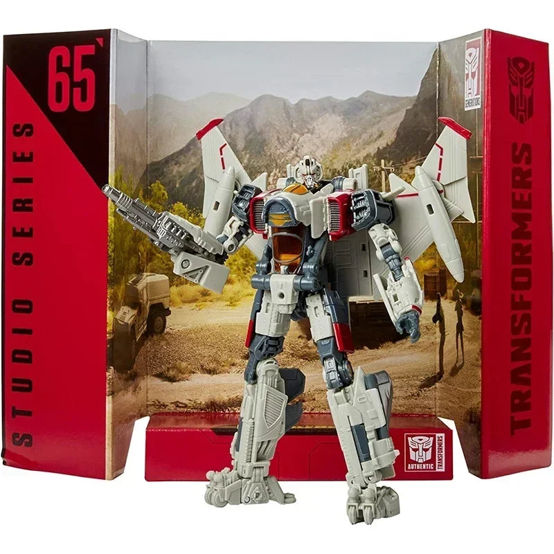 Transformed Toys Studio Series 65 Voyager Class :Little Bee Movie Blitzwing Action Figure Model Collectible Toy Gift
