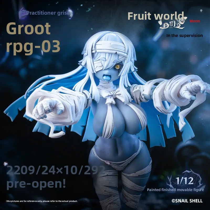 Original Snail Shell RPG-03 Reviver Grisa Blue Belt Special Edition 1/12PVC Movable Model Figurine Doll or Action Figure Gifts