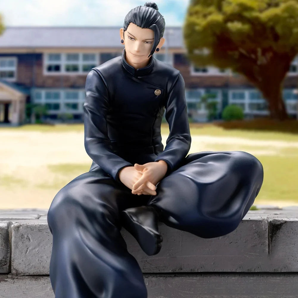 JJK Anime figure Geto Suguru Sitting Posture action figure gojo and geto figure pvc model Collection decoration toy Anime Gifts