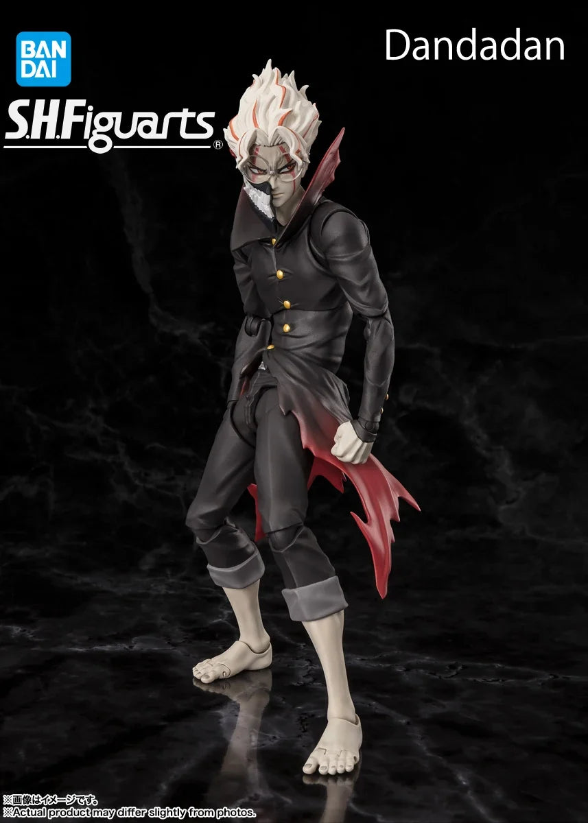 In stock Bandai  Dandadan  S.H.Figuarts Okarun (Transformation)  15CM PVC Figure Highly Detailed Collectible Model Toy Gift