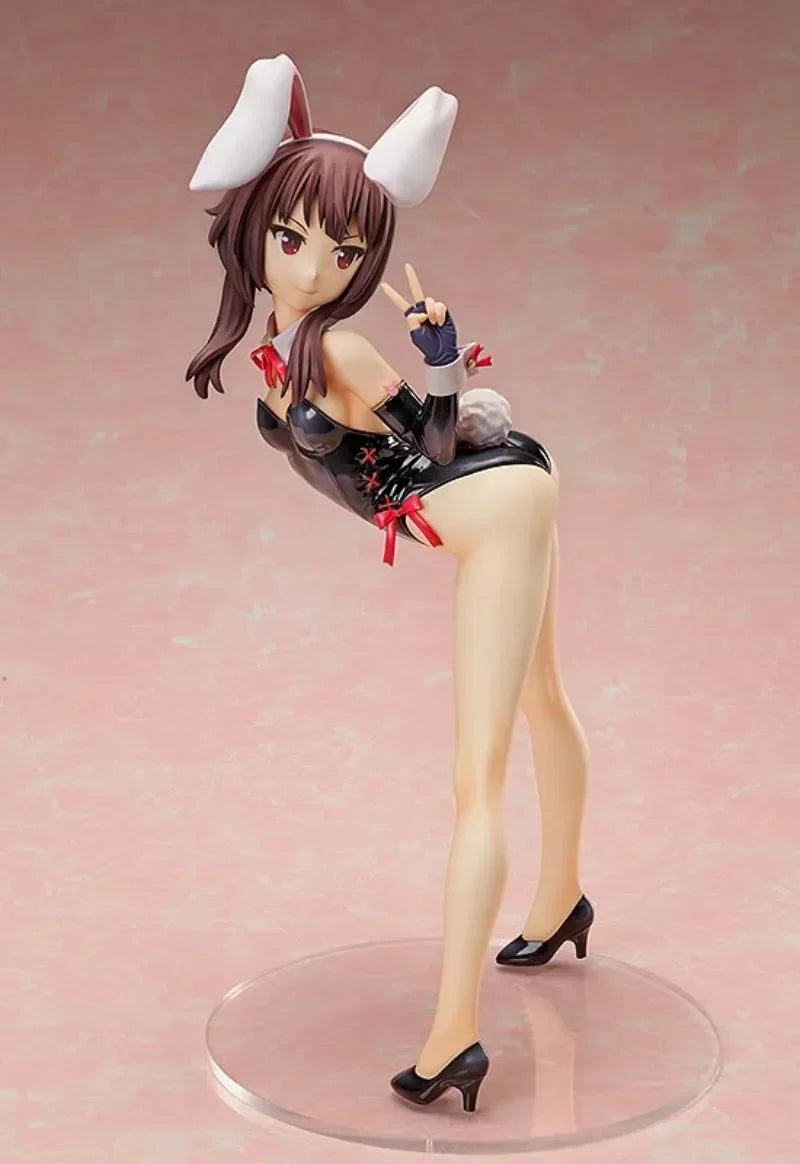 Konsuba God Blessing this wonderful world! Megumin Bunny Girl 1/4 PVC Action Figure Anime Figure Model Toys Figure Doll Gift