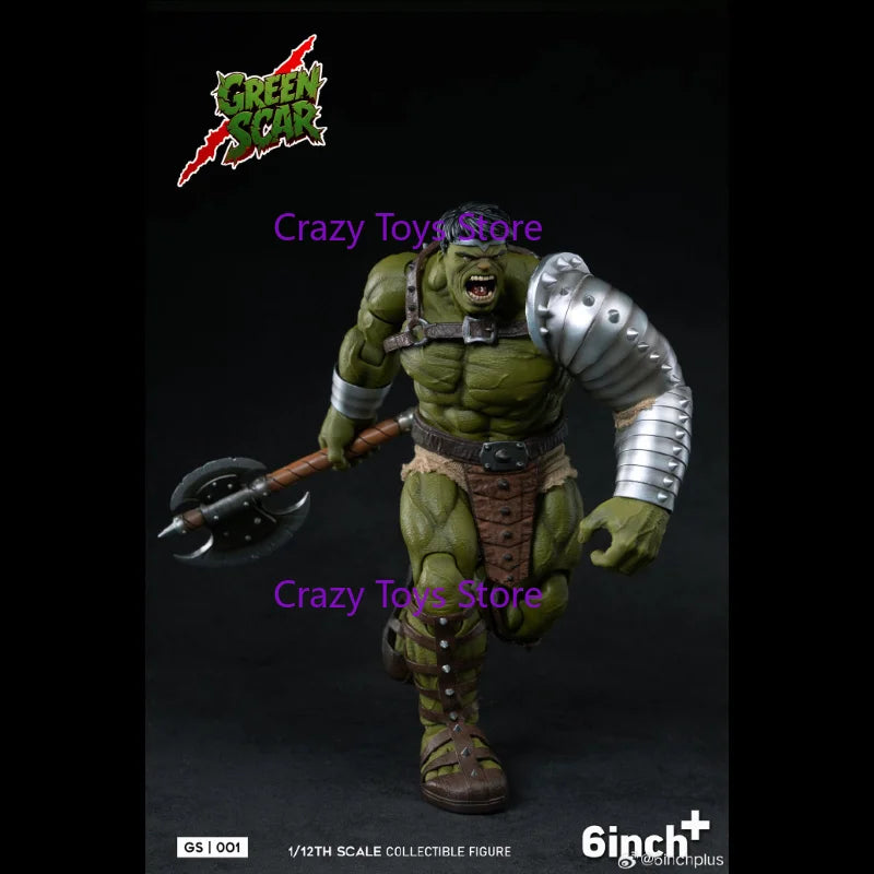 In Stock Original Hulk Hulk 1/12 Giant Body Action Figure Toys and Gift Collection Fans' Hobbies