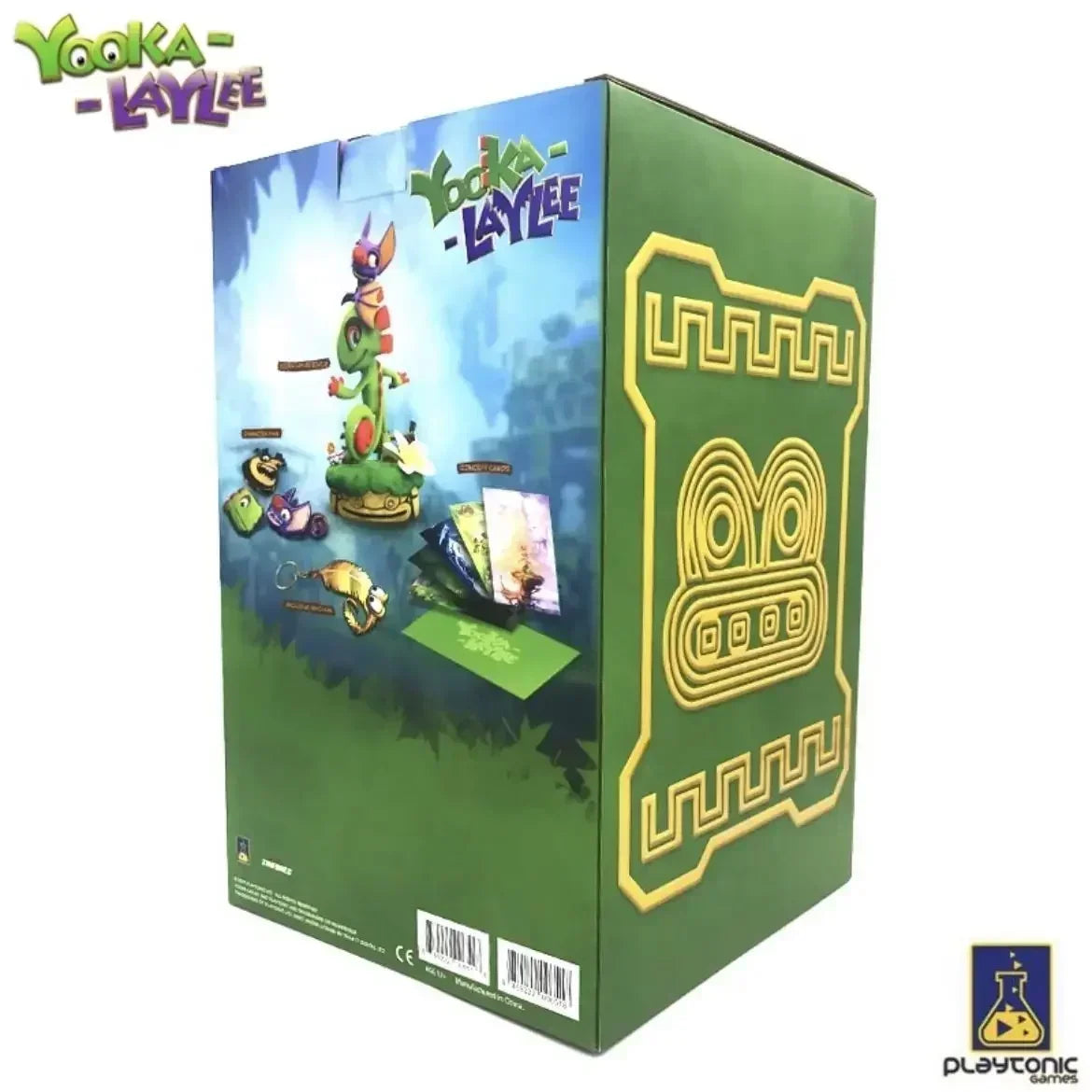Genuine 30cm High Cute Yooka Laylee Hand Made Toys Resin Decorations Holiday Gifts