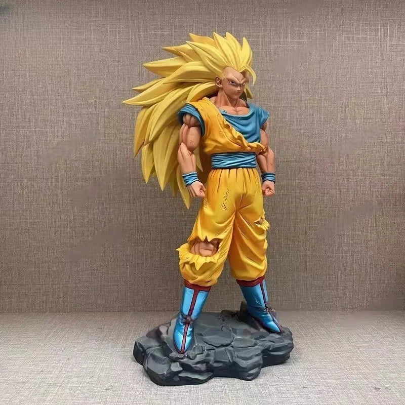30cm/11.81inch Dragon Ball Son Goku Ssj3 Figure Super Saiyan 3 Goku Action Figures Gk Statue Collectionmodel Toys Gift