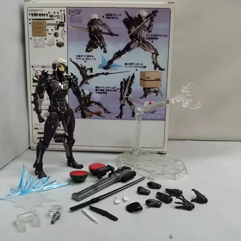Ocedo Yamaguchi 140 Ex Metal Gear Action Doll Mgs Metal Gear Rising Rising Thunder Hand Gift Doll Toy Birthday Gift