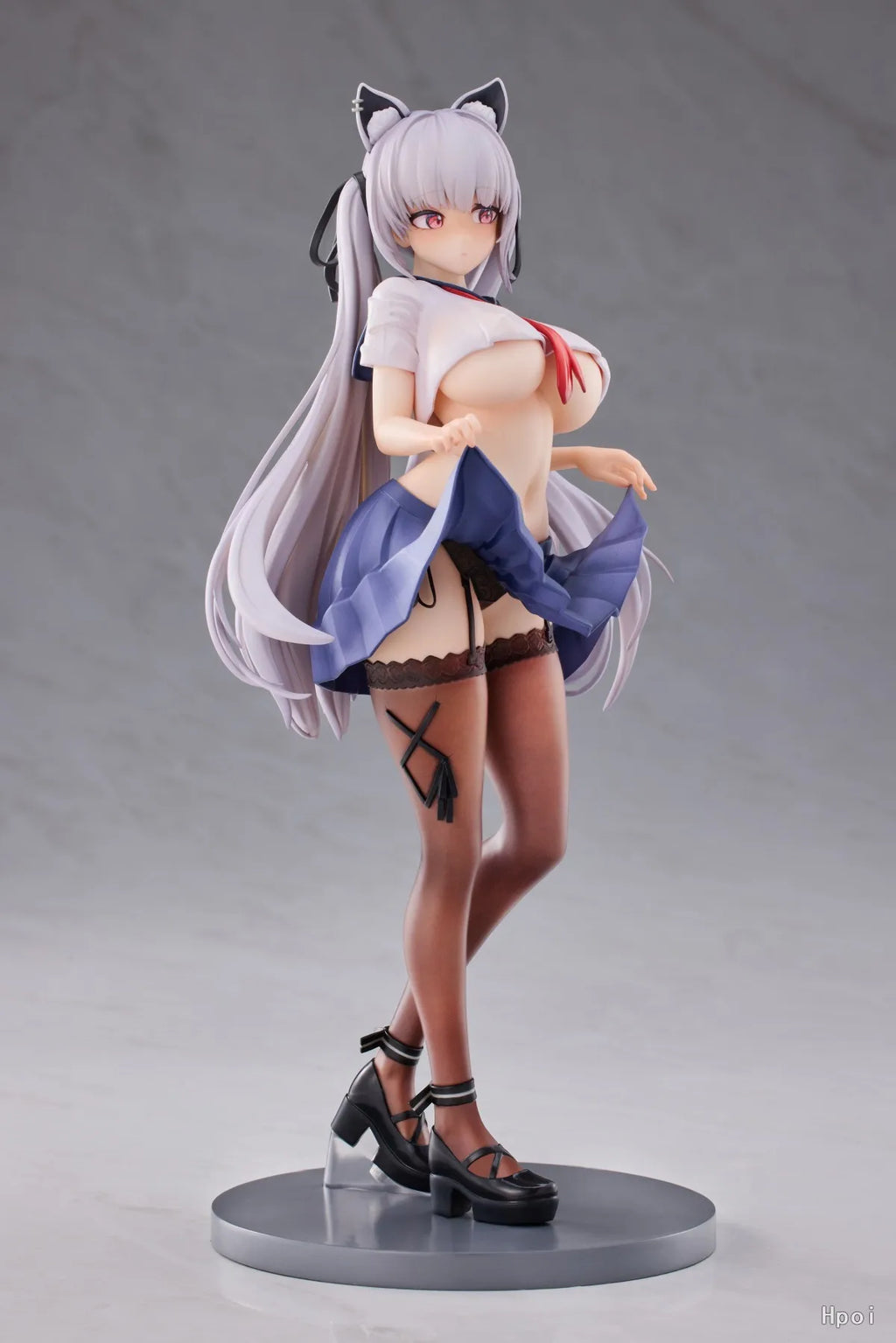 25CM Anime Alvena Uniform Figure Standing School Uniform Ver Anime Model Toy Gift Collection Aciton Figure PVC