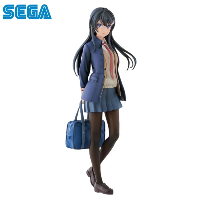 In Stock Sega Original Rascal Does Not Dream of Bunny Girl Senpai Sakurajima Mai Action Figure Model Doll Brand New Boxed