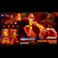 [Auf Lager] Original Threezero 3a Mdlx Rockman Flame Storm 102mm Mobile Doll Figur Modell Anime Spielzeug Geschenk
