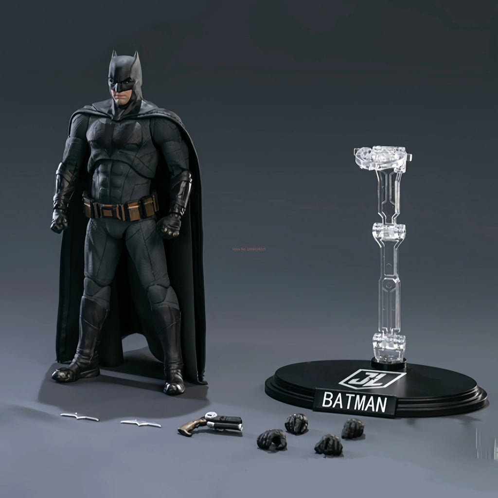 Original Fondjoy Batman Light Armored Figure 1/9 Dc Justice League The Dark Knight Figures Detective Comics Collectible Figures