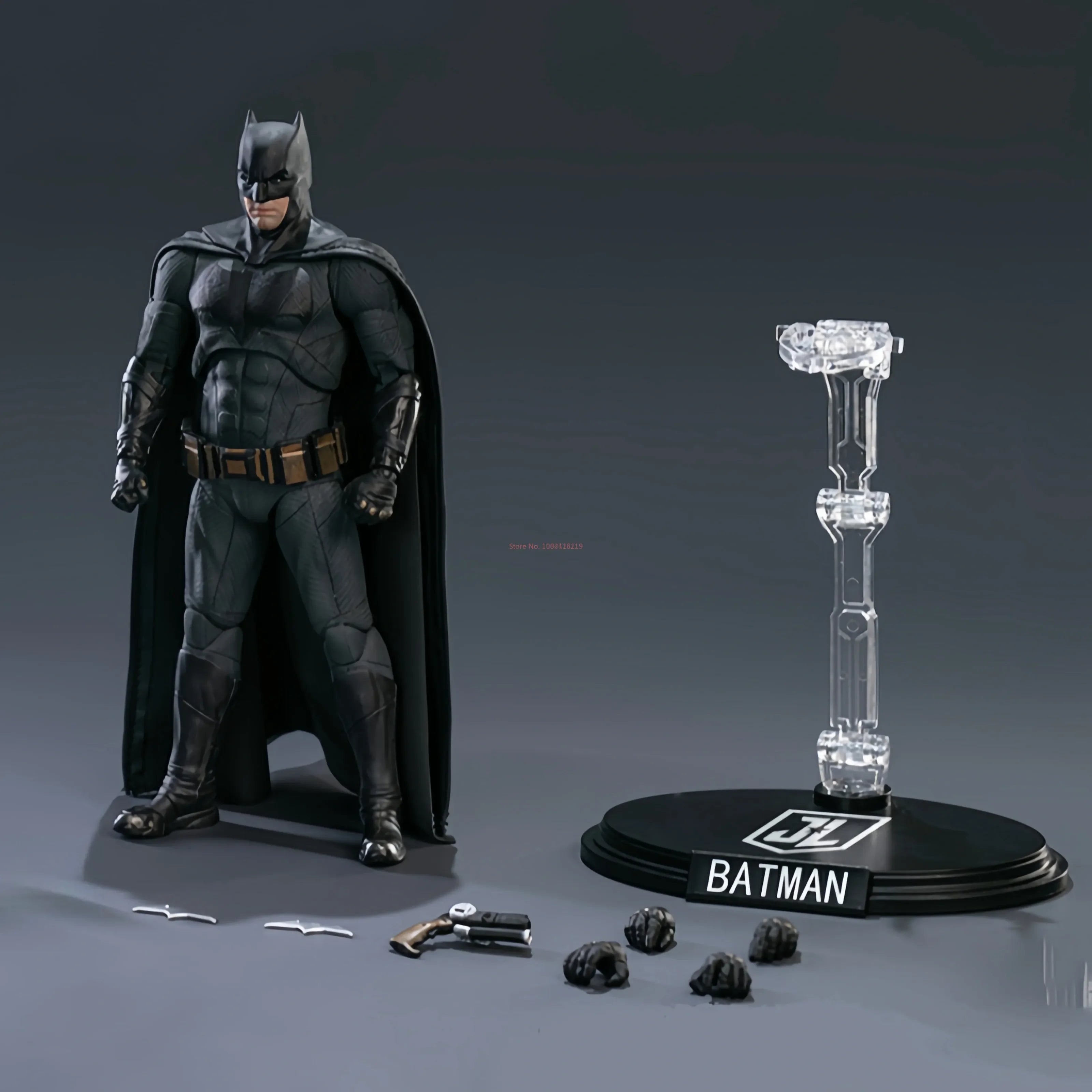 Original Fondjoy Batman Light Armored Figure 1/9 Dc Justice League The Dark Knight Figures Detective Comics Collectible Figures