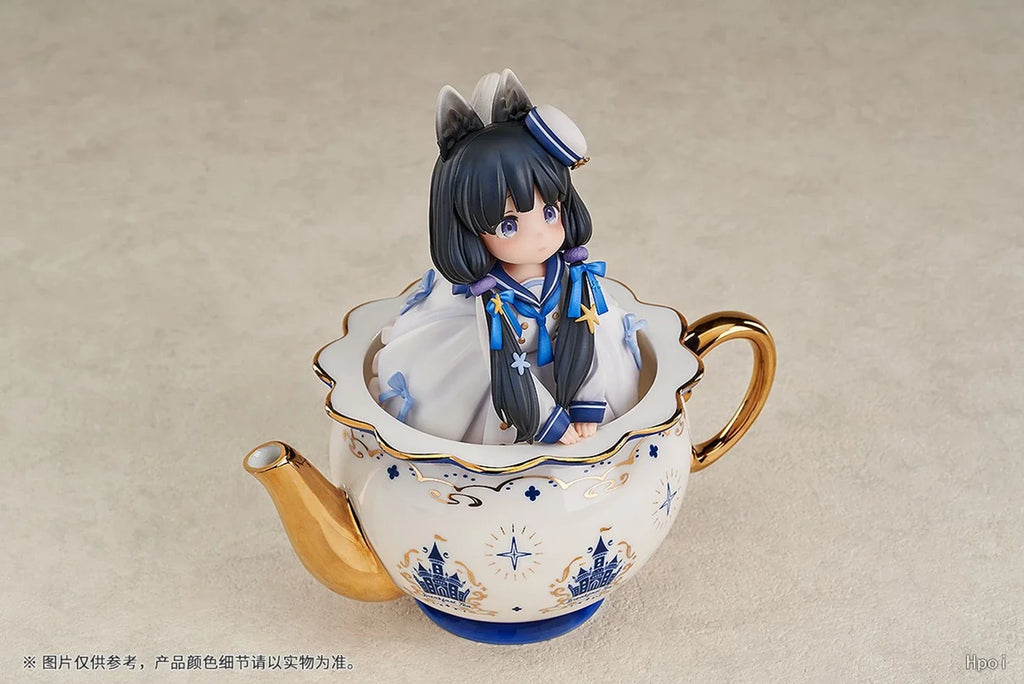 12CM Anime DLC Series Tea Time Cats (Vol.3) Cow Cat Figure Cute Model Toy Gift Aciton Figure Desktop Computer Case Ornament