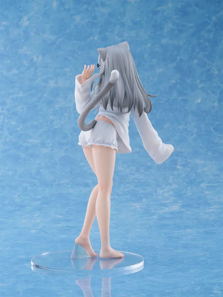 20cm Nachoneko Channel Anime Girl Figure Nachoneko Hennyano Action Figure Cute Cat Kanako Figurine Collectible Model Doll Toys