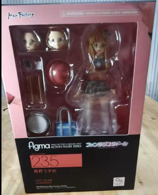 Original Max Factory Figma #235 Uno Takame Anime Figure Model Toy Gift Collection