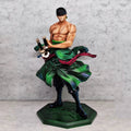28cm One Piece Anime Figure Roronoa Zoro Figure Zoro Figurine Pvc Gk Statue Model Dolls Collection Desk Decoration Hobbies Toys