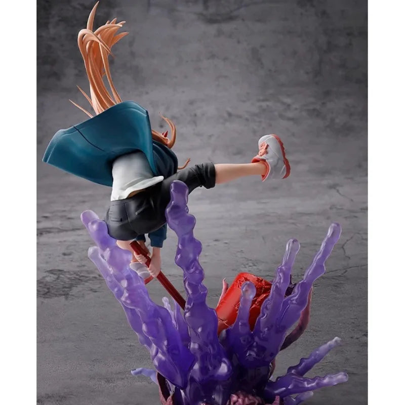 100%Original in Stock Bandai Chainsaw Man Figuarts ZERO Power Anime Character Model Toys Desktop Ornaments Collection Gifts