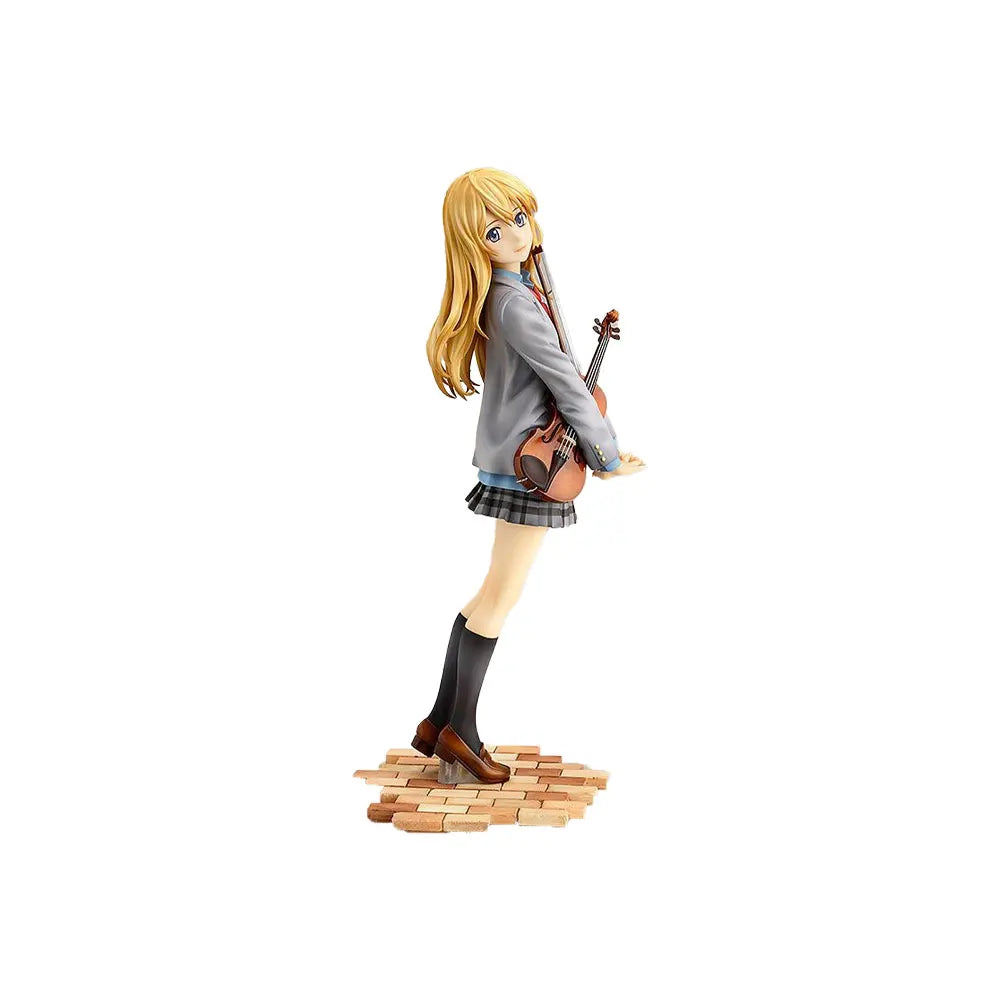 20CM Anime Your Lie in April Figure Miyazono Kaori Standing Animation Model Toy Gift Collection Decoration Ornaments PVC