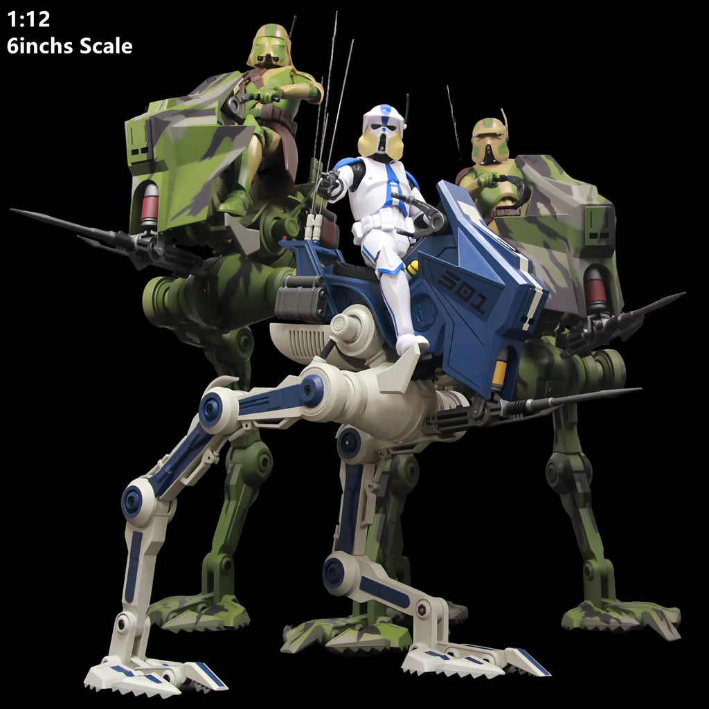 6 Zoll Maßstab 1:12 501. Legion 41. AT-RT All Terrain Reconnaissance Transports Klon ARF Trooper 6" Actionfigur Spielzeug