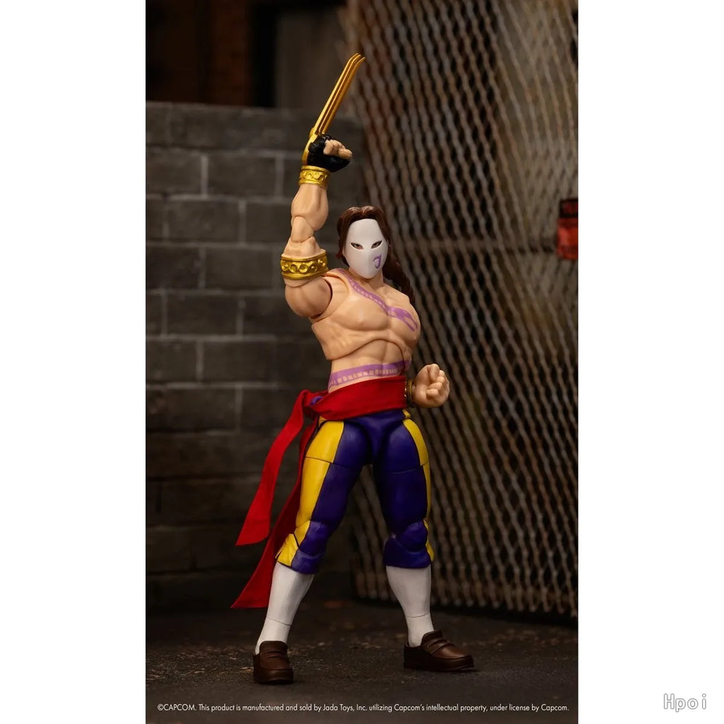 【In Stock】Original Jada Toys Ultra Street Fighter II: The Final Challengers Balrog 1/12 Action Figure Toy Model Collection