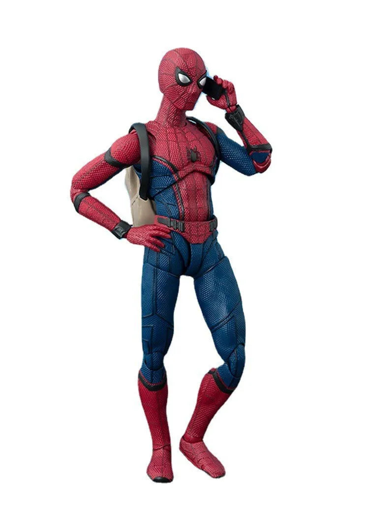 15CM SHF Spiderman Action Figure Spider Man Far From Home Version Articulated Figure Model Doll Toys Gift For Boyfriend Children