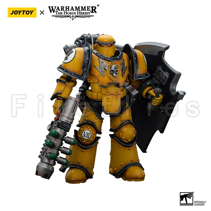 1/18 JOYTOY Action Figure The Horus Heresy Imperial Fists Legion MkIII Breacher Squad Sigismund Anime Model Gift