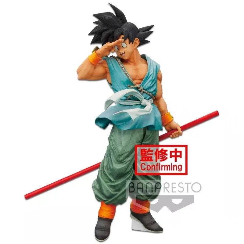 In Stock Bandai Original Banpresto BWFC SMSP Anime Dragon Ball Z Son Goku 10th Anniversary Action Figure Model Toy Gift DT