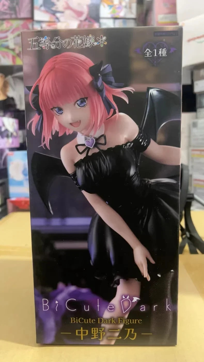 In Stock Genuine Furyu Bicute Dark Figure The Quintessential Quintuplets Nakano Ichika Nakano Nino Little Devil Collectibles Toy