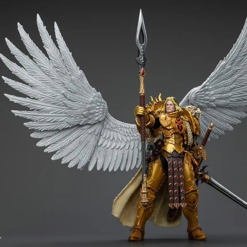 【IN STOCK】JOYTOY Warhammer 40K Sons of Horus Blood Angels Sanguinius Primarch of the IXth Legion Movable Doll 1:18 Mecha Toys