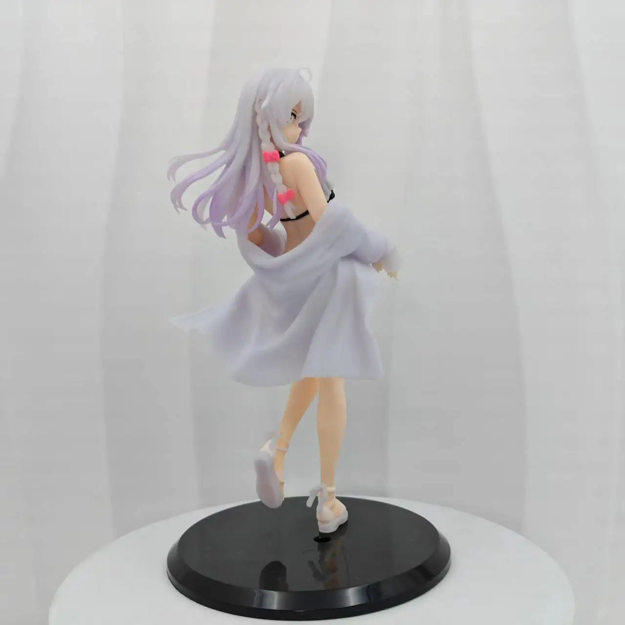 19cm Kawaii The Journey of Elaina Sexy Cute Swimwear Figure Desktop Decoration Ornament PVC Action Model Toys Gifts