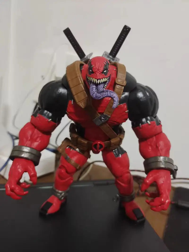 2024 New Original Marvel Legends Venompool Deluxe Exclusive 8" Action Figure Xmas Christmas Model Collectible Toy Birthday Gift