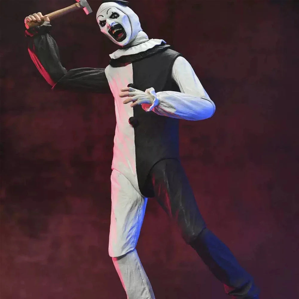 NECA The Ultimate Art the Clown 7" Action Figure Terrifier Damien Leones Model Doll Gift Garage Kit Horror toys 100% Original