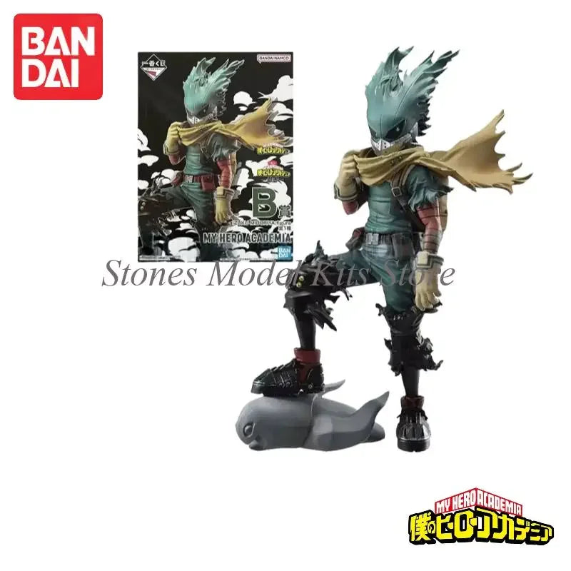In Stock 100% Original Bandai My Hero Academia Anime Midoriya Izuku All Might Endeavour Hawks Character Model Toy Kids Gift