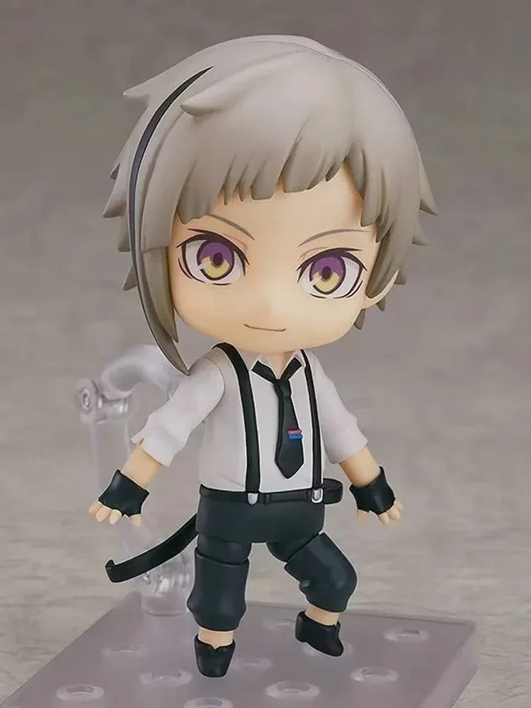Bungo stray dogs Nakajima Atsushi #893 Q version figma PVC Action Figure Anime Figure Model Toys Figure Doll Gift