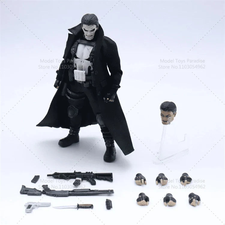 Joy Man Toys JM010 1/12 Sammlerfiguren Punisher Sin Judge Antiheld Männer Soldat 6 Zoll Actionfigur Modell Geschenke für Fans
