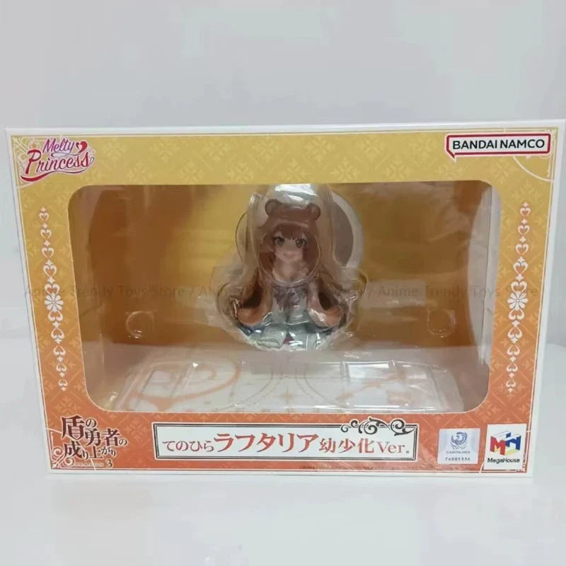 Auf Lager Original MegaHouse Melty Princess Handheld Raphtalia Actionfigur Animationsspielzeug Geschenkmodell Sammler WY