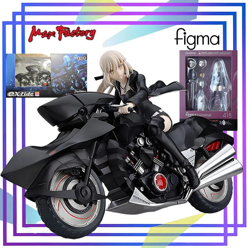 Max Original Figma Series《Artoria Pendragon [ALTER] Shinjuku Ver.》Anime Figure Assembly Model Toys Collectible Model Ornaments